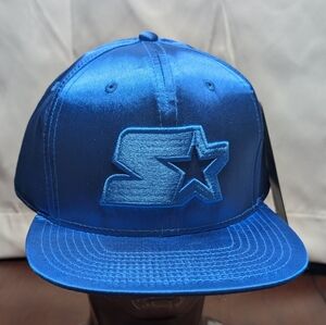 Starter Royal Blue Snapback Trucker Style Hat
